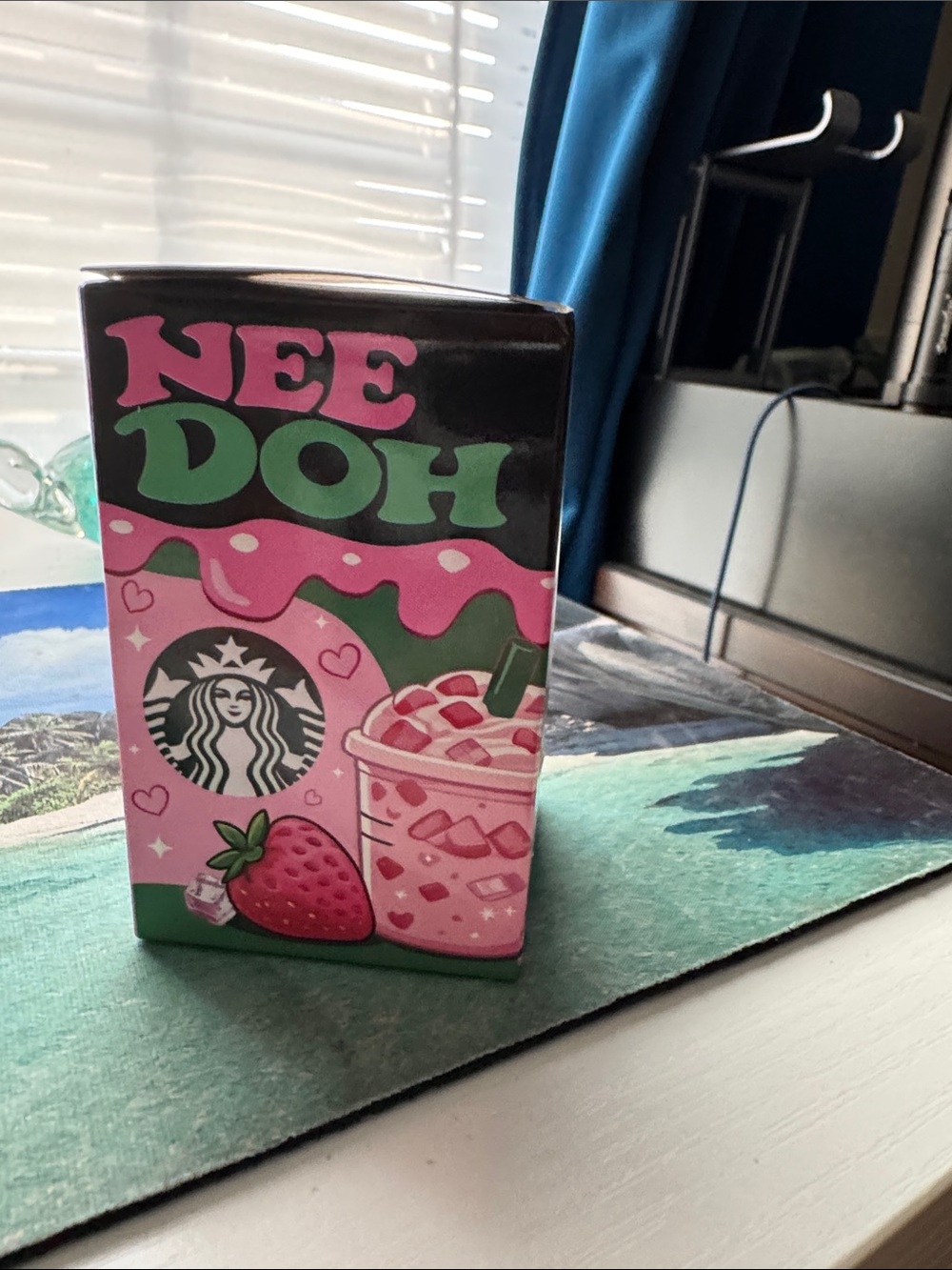 New in the box Squishy coffee cup shape